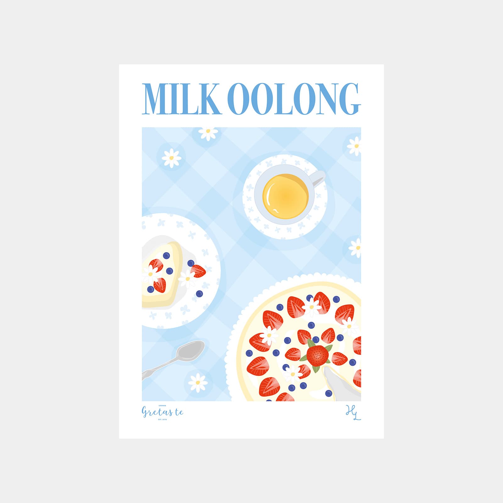 Poster Milk Oolong A5 - Image 1